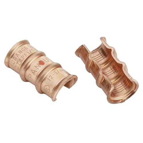 Panduit StructuredGround™ CTAPF6-12-C Compression Connector Tap, Copper