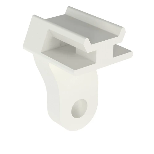 Panduit LHMS-S6-C Lightening Hole Cable Tie Mount, Nylon 6.6