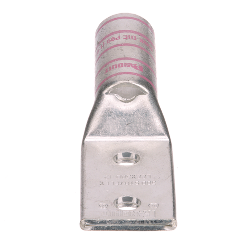 Panduit Pan-Lug LCD6-14A-L Tin-Plated Copper Compression Lug, 6 AWG