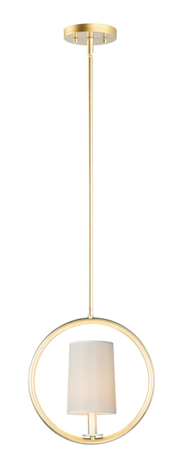 Maxim Lighting Meridian 1-Light Mini-Pendant/Semi Flush Mount