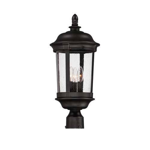 Maxim Lighting MAX-3021 Dover Cast 3-Light Outdoor Pole/Post Lantern