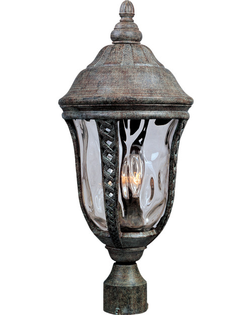 Maxim Lighting MAX-3101 Whittier Cast 3-Light Outdoor Pole/Post Lantern