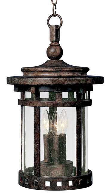 Maxim Lighting MAX-40039 Santa Barbara VX 3-LT Outdoor Hanging Lantern