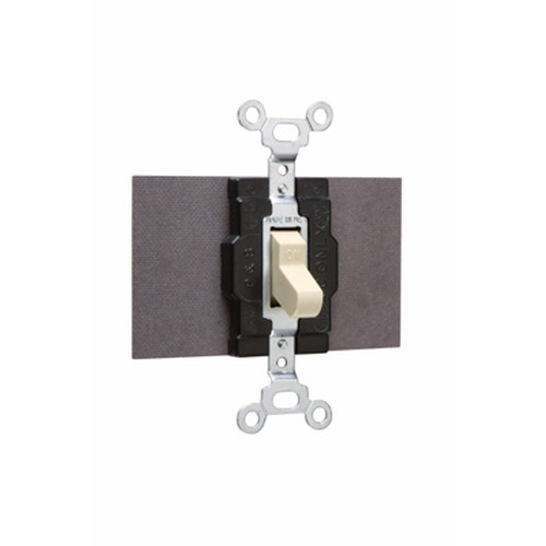 Pass & Seymour Double Pole, Double Throw Switch, 15A 120/277V