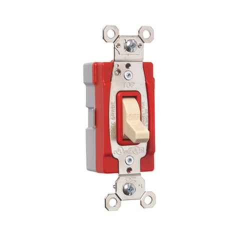 Pass & Seymour PlugTail® 20A Single-Pole Toggle Switch, cULus Listed