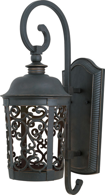 Maxim Lighting Whisper Dark Sky LED 1-Light Outdoor Wall Lantern MAX-55394