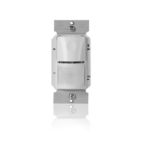 Pass & Seymour WS-250 PIR Wall Switch Occupancy Sensor, Dual-Voltage 120/277V