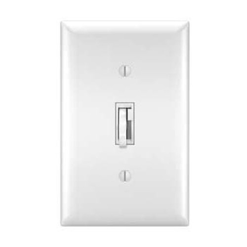 Pass & Seymour TradeMaster TSD703PTU Toggle Slide Dimmer, Single Pole/3-Way, White