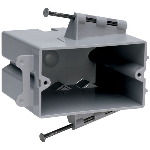 Pass & Seymour Single-Gang Switch and Outlet Box, Thermoplastic