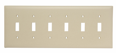 Pass & Seymour TradeMaster 1-Gang Nylon Wall Plate