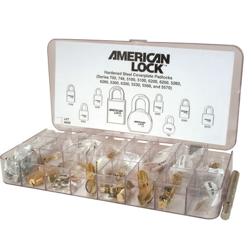American Lock ASK8 Pin Tumbler Service Kit with Deep Storage Compartments and Sealing Cover