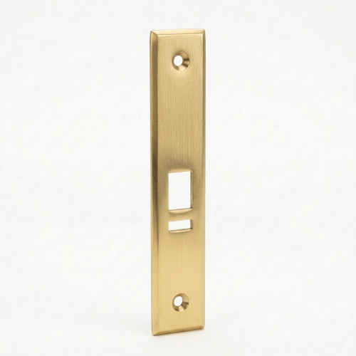 Arrow AM12-305 Faceplate Replacement Part in Bright Brass for Mechanical Lock Series 07, 12, 17, 27, 32, 33, 37