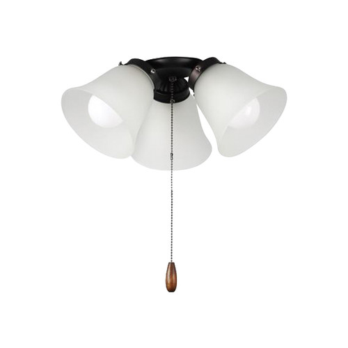 Maxim Lighting 3-Light Ceiling Fan Light Kit with MB Socket