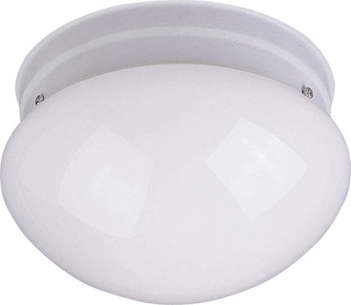 Maxim Lighting MAX-5880 Essentials 1-Light Flush Mount