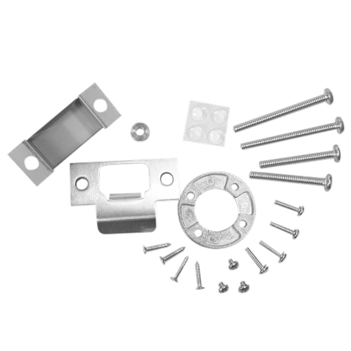 Dormakaba 55300 Mounting Screw Set for Commercial Mechanical Locks in Satin Chrome