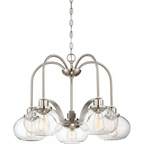 Quoizel QZL-TRG5105 Transitional Chandelier 5 Lgt