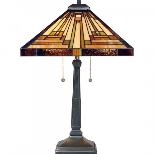Quoizel  Transitional Floor Lamp Tiffany 18" D QZL-TF885