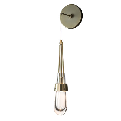 Hubbardton Forge HUB-201395 Link Clear Glass Low Voltage Sconce