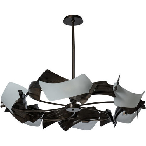 Hubbardton Forge HUB-132161 Crest 6-Light Circular Pendant