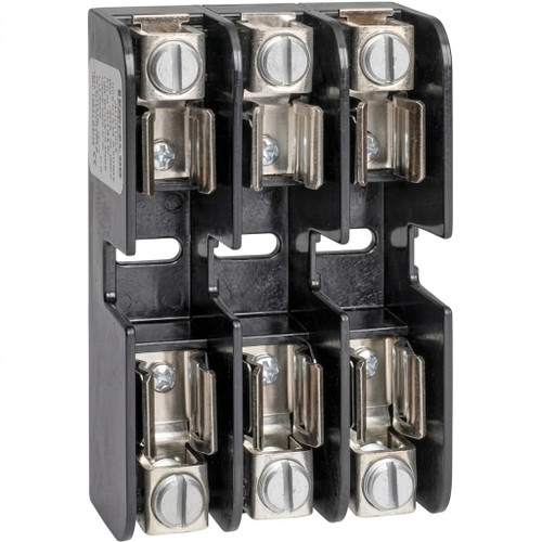 Mersen 60301J Class J Fuse Base, 600V 30A Tin-Plated Box Connector