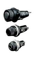 Mersen GPM-A1 Series Panel Mount Fuse Holder, Thermoplastic Polycarbonate