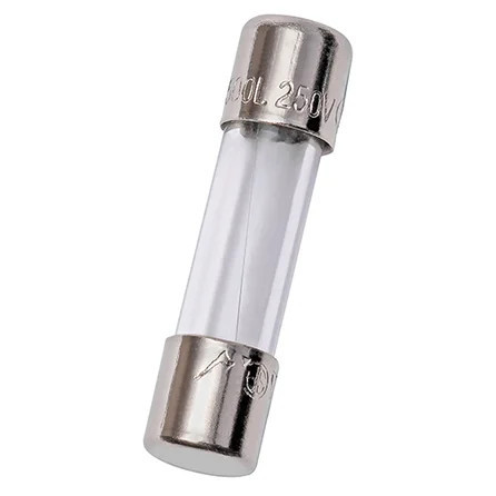 Mersen GSB Series Fast-Acting Glass Fuse, 250VAC 5x20mm, Ferrule Terminal