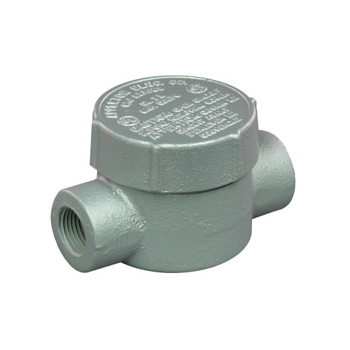 Appleton GRJ Series Explosionproof Conduit Outlet Box, Malleable Iron