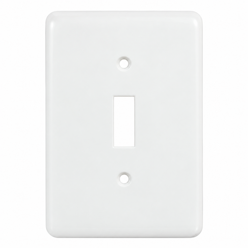 Mulberry 76771 Princess/Maxi Cold Rolled Steel 1-Gang Toggle Wallplate