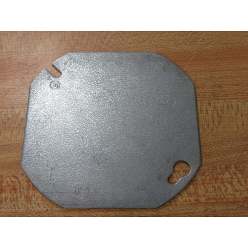 Mulberry 11101 4-Inch Galvanized Steel Flat Round Cover
