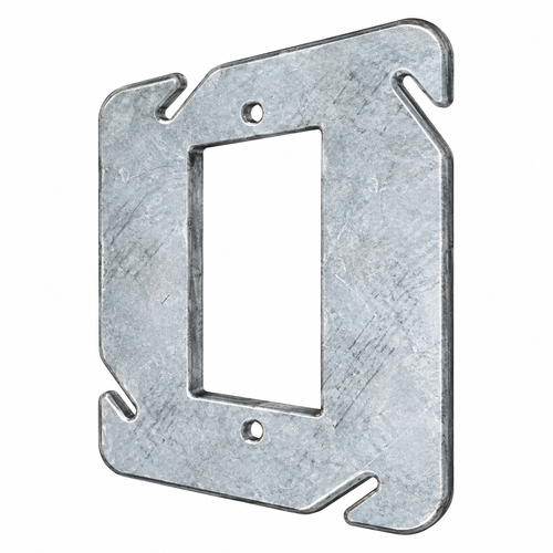 Mulberry 11321 Galvanized Steel 1-Gang Flat Device Cover