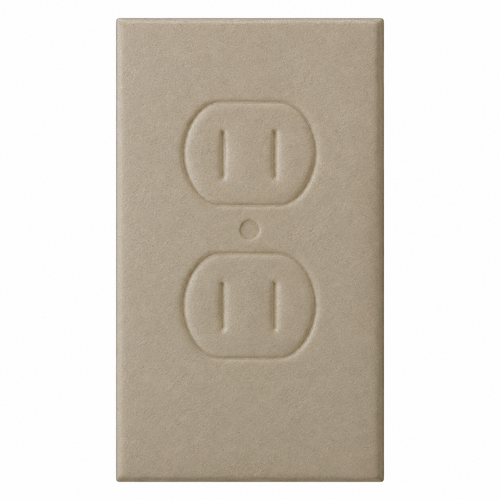 Mulberry 40601 Polyethylene Foam Energy Saving Insulating Gasket for 1-Gang Duplex