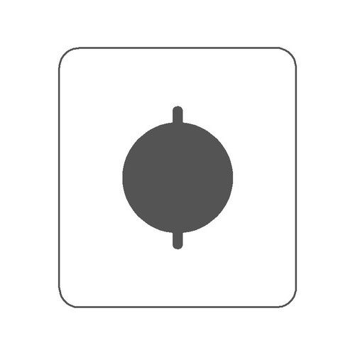 Mulberry 76222 Steel 2-Gang Princess Wallplate for 30/50-Amp 3-Wire Range/Dryer Receptacle