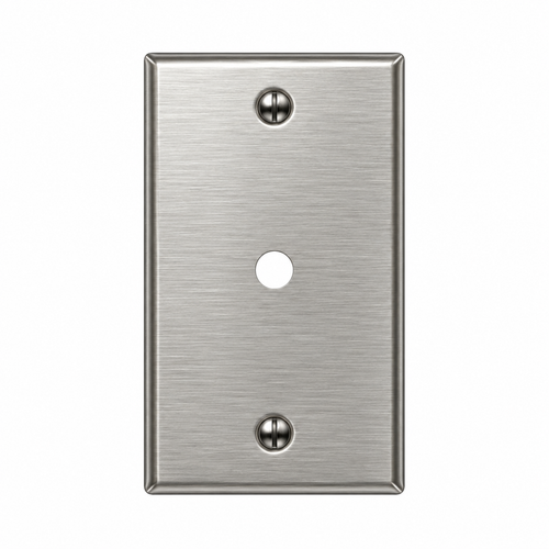 Mulberry 97201 1-Gang 430 Stainless Steel Standard Wallplate