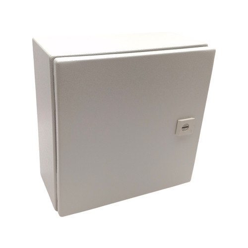 Rittal WM Series NEMA 3R One-Door Wall Mount Enclosure, Carbon Steel