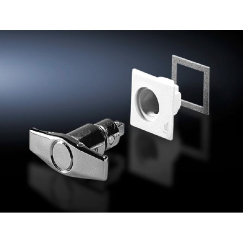 Rittal 2572000 T-Handle Enclosure Lock Insert, Die-Cast Zinc