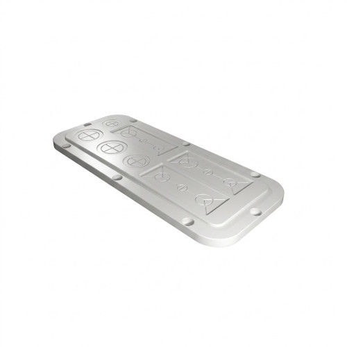 Rittal 2562200 Plastic Gland Plate, Size 2, IP66 Rated