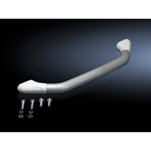 Rittal 6107100 U Handle for 7U Front Panels, Powder-Coated