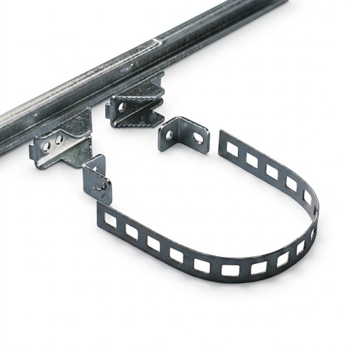 Rittal 2584000 Pole Clamp, Zinc-Plated Enclosure Mounting Kit