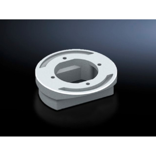 Rittal 6212500 Command Panel Mounting Adaptor, Cast Aluminum