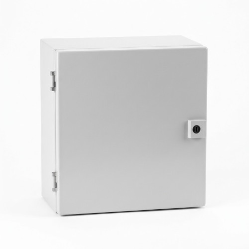 Rittal 1034250-11 WM Series Single-Door Wall-Mounted Enclosure, Carbon Steel