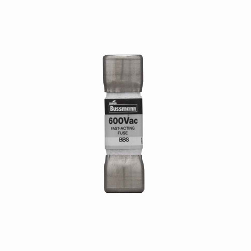 Bussmann BBS Series Fast-Acting Midget Fuse, Ferrule End, 600V