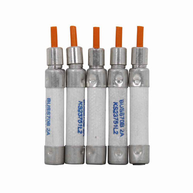 Bussmann 70I-1A Eaton series 70 Series telecommunication fuse, Color code pink, 125 Vac, 300 Vdc, 1A, 1 kAIC at 300 Vdc, Non Indicating, Indicating, Ferrule end X ferrule end