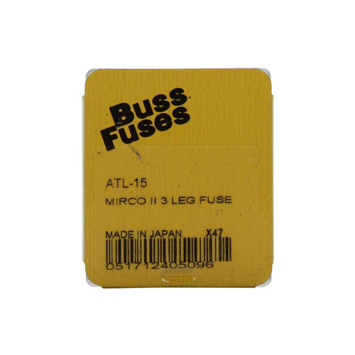 Bussmann BKATL Fast-Acting Automotive Blade Fuse, 5A-15A