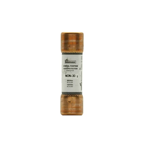 Bussmann BKNON Non Current-Limiting Fuse, Ferrule End, 30A-60A