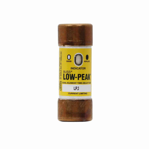 Bussmann LPJ Series Low-Peak Dual-Element Class J Time-Delay Fuse, 600V