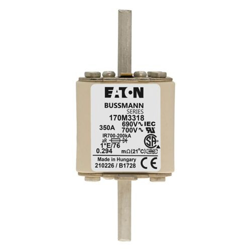 Bussmann 170M Series Class aR Square Body Fuse, 690V