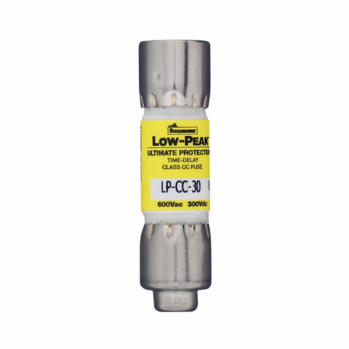 Bussmann Time Delay Fuse LP-CC Series 6A 600VAC/150VDC Class CC Current Limiting Ferrule End