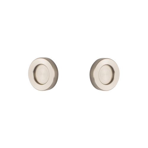 Sure-Loc Round Finger Pull, Double-Sided for Barn Doors
