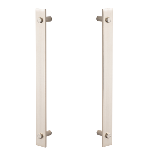 Sure-Loc Modern Barn Door Handle, Double-Sided 14"