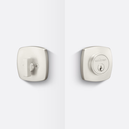 Sure-Loc Forma Single Cylinder Deadbolt with Solid Brass Housing